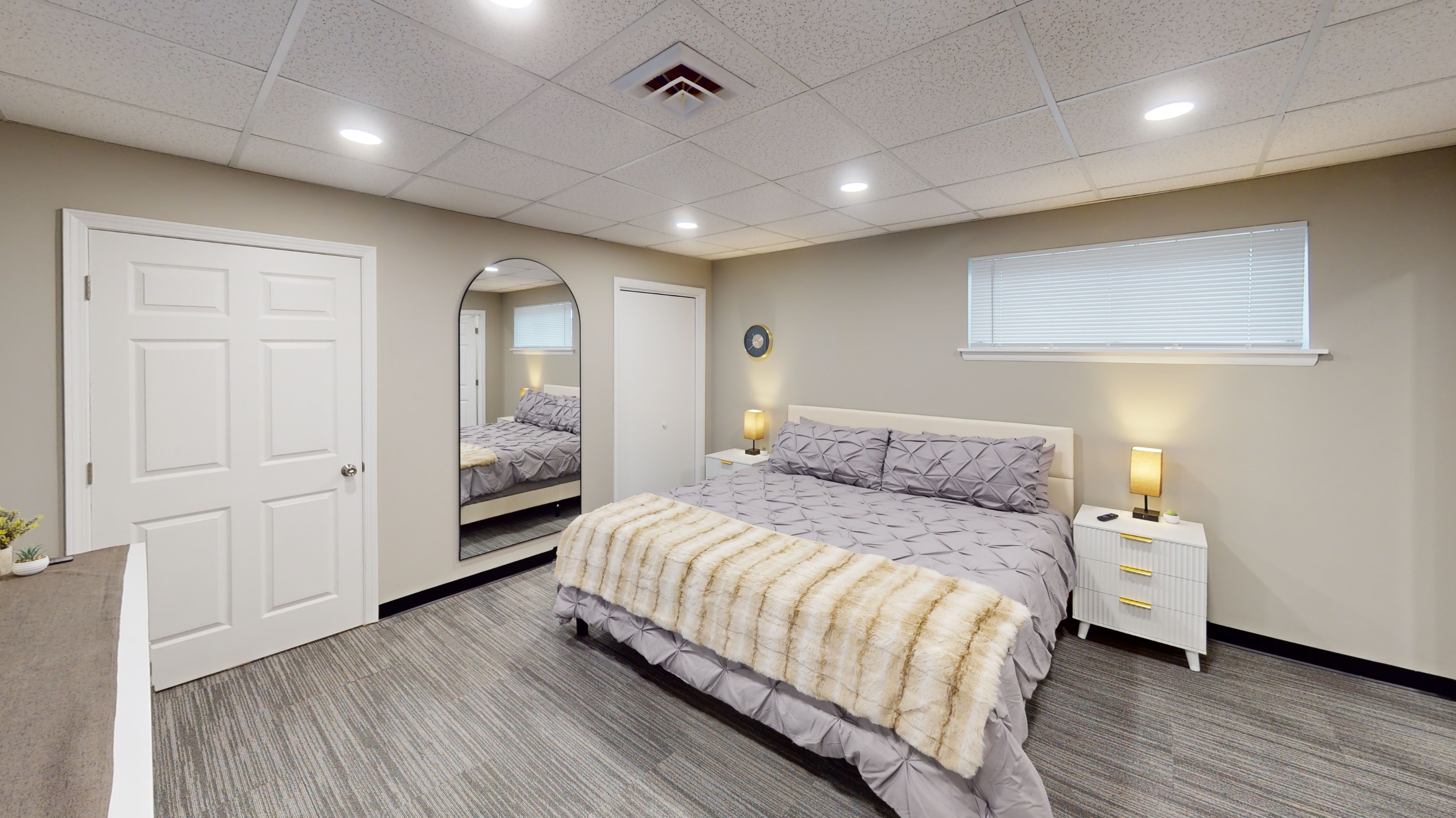 Bedroom at 307 W 3rd Furnished Unit A